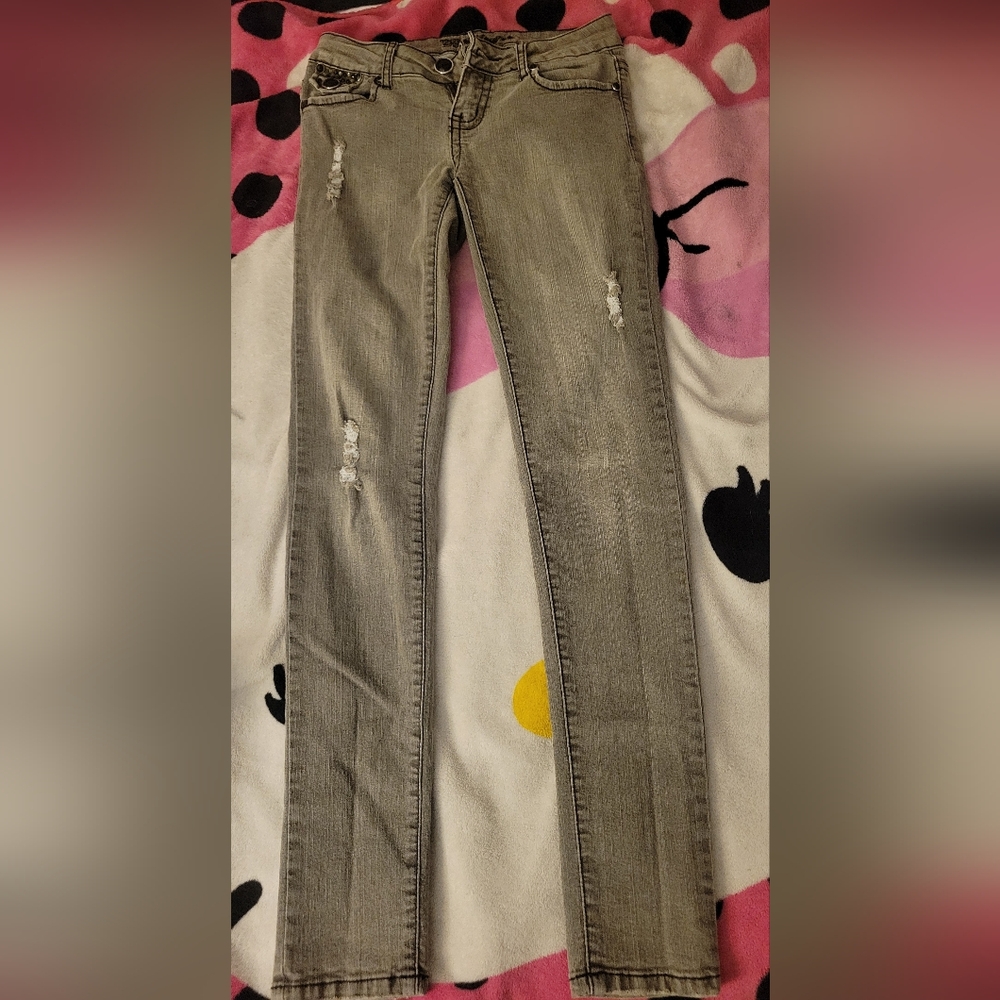 Grey jeans